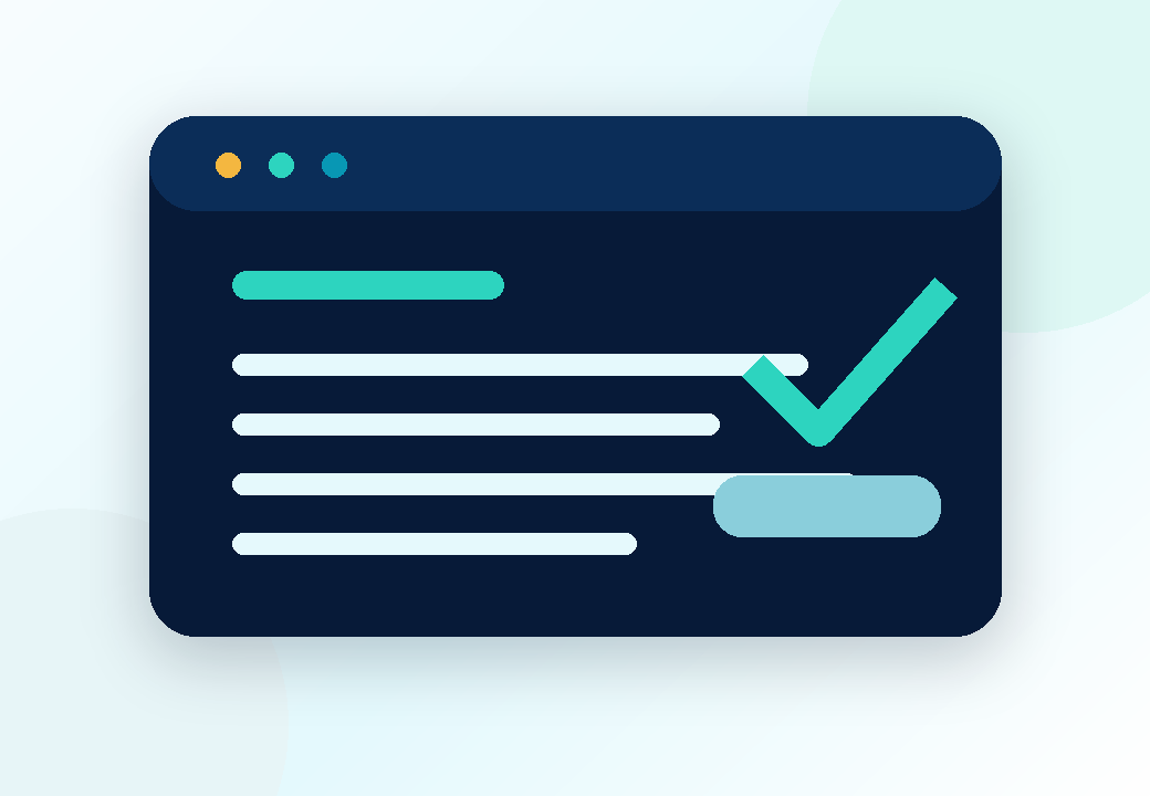 Software engineering application interface illustration